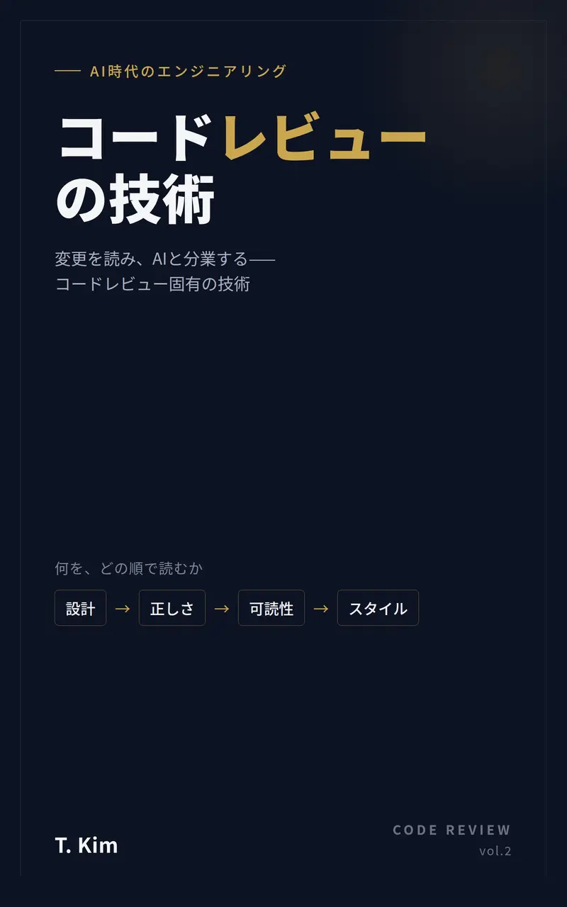 AI時代のコードレビューの技術 の表紙
